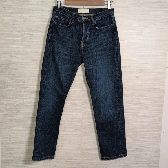 Jeanerica Jeans The Classic CW0002 Straight Leg Organic Cotton Dark Vintage 28 - Picture 1 of 9